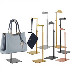 Support de présentation de sacs en acier inoxydable réglable à suspendre au sol pour les magasins de centres commerciaux, modè<span class=keywords><strong>le</strong></span> Kdy-4312 - Product Image 1