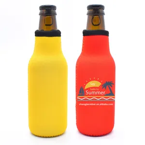 Enfriador de botellas de cerveza con logotipo personalizado Enfriador de botellas de cerveza de neopreno de 750ml