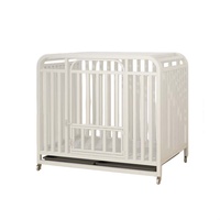 Présentoir portable en métal rectangulaire détachable, idéal pour les animaleries et cages à animaux – Meilleures ventes