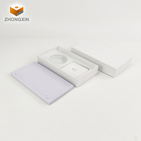 Boîte cadeau en papier d'emballage écologique de luxe personnalisée avec base pour iPhone 12 13 14 15 Pro Max