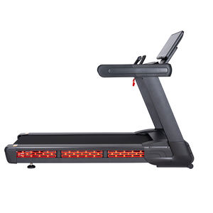 Tapis roulants de salle de sport commerciaux intelligents et durables, écran LCD, moteur AC 5KW, structure robuste pour brûler les graisses, fonction de course à pied pour brûler des calories - Product Image 3