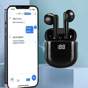 Language Translator Earbuds Two-Way Translator Device With APP Voice Translator For Exploring Expat Life Freely