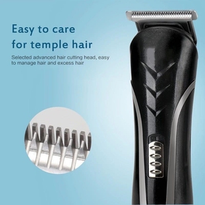 En Stock: Set de Máquina de Afeitar Inalámbrica Recargable para Hombre, Cortadora de Pelo, Recortadora de Vello Nasal y Facial, Afeitadora Eléctrica - Product Image 5