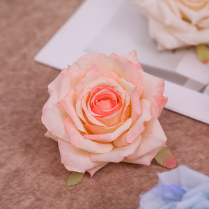 Cabeza de Rosa Artificial de Seda con Diseño de Diamantes en Caja de Regalo para Decoración de Bodas, Hogar, Estilismo Floral, Adornos para Pasteles, Exportación - Product Image 2