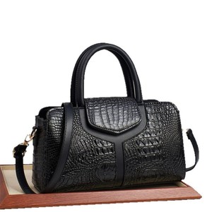Sac à main tendance pour femme 2026, motif crocodile, grande capacité, décontracté, sac à bandoulière, fermeture éclair en coton - Product Image 6