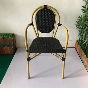 Juecheng-Silla de comedor antigua especial para hotel y restaurante, asiento de mimbre de bambú de ratán para exteriores - Product Image 5