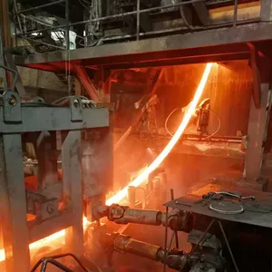 Billets Continuous Casting with Tundish Recooling sprayer device Vibration device Flying shear Dummy bar Steel Billets CCM