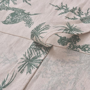 DaiRui Rideaux à nouer style ferme américaine, Stores romains à motifs floraux, Cantonnière à imprimé botanique, Rideaux café à passe-tringle - Product Image 4