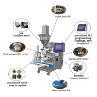 LONGYU Machine à crème glacée Maamoul Mochi Petite machine industrielle automatique à crème glacée Mochi incrustée