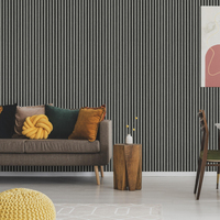 Panneau acoustique 3D personnalisé de forme spéciale, panneau mural insonorisant en feutre PET ondulé hexagonal pour studio et bureau