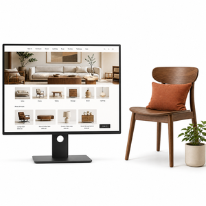 Développement de site web Shopify de confiance pour meubles de maison, compatible web et mobile, avec collections de pièces et dimensions des produits - Product Image 1
