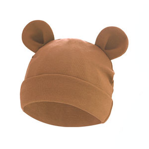 Nouveau 5 pcs/lot chapeau solide pour nouveau-né bébé garçon <span class=keywords><strong>fille</strong></span> mignon ours coton chaussettes chapeau gants ensemble cadeau <span class=keywords><strong>de</strong></span> <span class=keywords><strong>naissance</strong></span> - Product Image 5