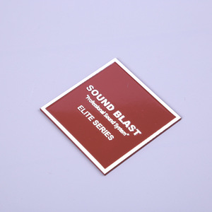 Plaque signalétique d'estampage personnalisée à haute brillance - Product Image 4