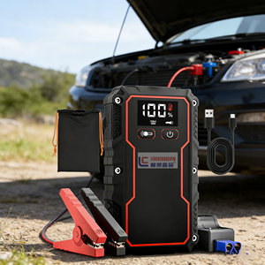9500V 220V Portable <strong>Battery</strong> <strong>Booster</strong> Auto Car <strong>Battery</strong> Charger Jump Starter 12V 24V 600A Lithium Ion Spark Proof Air Pump - Product Image 1