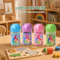 Yaourts lyophilisés à la fraise 22g, probiotiques, pour bébés, vente en gros, fabrication OEM, étiquette privée, boîte personnalisée