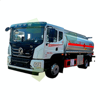 Camion-citerne Dongfeng Huashen avec plaque d'immatriculation jaune