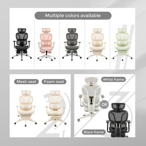 Ghế văn phòng lưới toàn phần, tay vịn 3D, dành cho giám đốc điều hành, nhà máy sản xuất đồ nội thất, thiết kế công thái học - Product Image 6