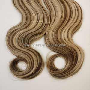 Extensiones de cabello de queratina preadheridas con punta en U de doble dibujado 100% cabello Remy al por mayor extensiones de uñas peruanas - Product Image 4