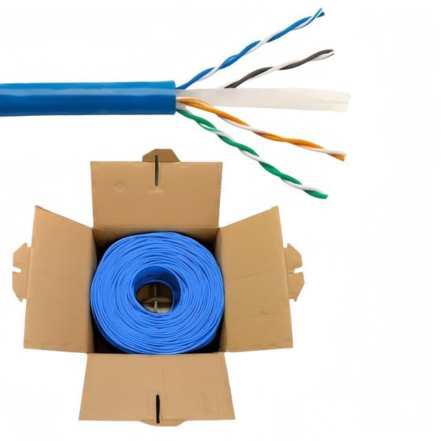 Outdoor Cable CAT 6 CAT 6A 23AWG Copper CCA UTP 1000ft 305m Cat6 CAT6A Ethernet Cable
