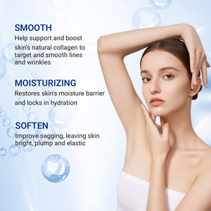 Lotion corporelle au collagène hydratante en profondeur, anti-âge, anti-rides, blanchissante, éclaircissante, crème réparatrice pour peaux abîmées par le soleil - Product Image 5