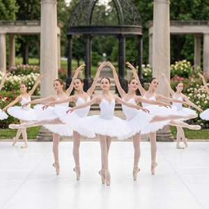 Factory Custom Ombre Tulle <b>Ballet</b> <b>Tutu</b> Multi-Color Half Pleated Skirt Professional Rehearsal Practice <b>Tutu</b> for Stage Performance - Product Image 4