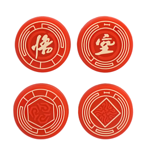 ยางหุ้มจอยสติ๊กสำหรับ <span class=keywords><strong>Xbox</strong></span> <span class=keywords><strong>ONE</strong></span>/PS4/PS5 แผ่นรองคลุมอนาล็อก จอยสติ๊ก ฝาครอบจอยสติ๊ก - Product Image 2