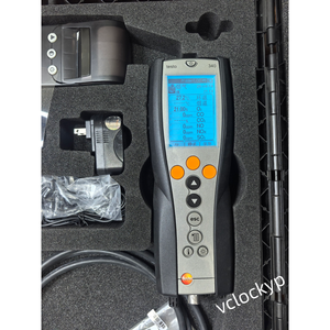 1x Sonde d'échantillonnage de gaz de combustion industrielle de type thermique Testo340 / Testo350 0600 7630 Utilisée - Product Image 2