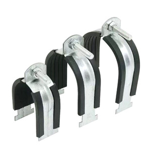 Abrazadera de tubería tipo P de acero al carbono galvanizado DN15 a DN200 para refuerzo sísmico en edificios - Product Image 1