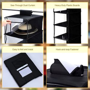 Organizador de Gorras Colgante para Armario, de Tela No Tejida, con 6 Bolsillos, para Guardar Gorras en el Dormitorio - Product Image 5