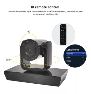 كاميرا فيديو 4k Ptz, كاميرا فيديو بدقة 4k Ptz مزودة بمنفذ Usb ووصلة فيديو زووم احترافية <span class=keywords><strong>Ptzoptics</strong></span> 1080p كاميرا ويب - Product Image 4