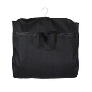 Half TP Black Coat Cover Black Light Travel Coat Cover para trajes Bolsa protectora de ropa duradera Ideal para negocios - Product Image 3