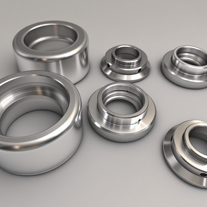 Traitement personnalisé du tour CNC | Aluminium, acier inoxydable, pièces mécaniques <span class=keywords><strong>en</strong></span> titane | Bagues d'étanchéité, manchons d'arbre, roulements - Product Image 5