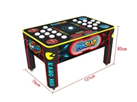 Mesin Game Arcade 2 Pemain dengan Mesin Penerima Uang Koin yang Laris untuk Anak-anak, Hiburan Keluarga, dan Pusat Permainan Puzzle