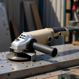 Santwell 220v Heavy Duty Angle Grinder Handheld Grinder <b>Tool</b>, High Efficiency 11000RPM Rechargeable <b>Power</b> <b>Tool</b> for Workshop - Product Image 4