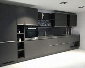 Gabinetes <span class=keywords><strong>de</strong></span> Cocina Clásicos Americanos Estilo Shaker <span class=keywords><strong>de</strong></span> Cerezo Rojo, Gabinetes Económicos para Fregadero, Grifo, Bisagras, Cajones <span class=keywords><strong>y</strong></span> Accesorios - Product Image 6