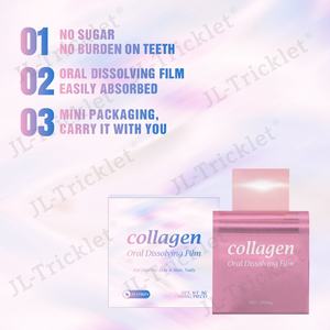 JULONG OEM/ODM Tiras de Colágeno Natural para Blanquear la Piel, L-Glutatión, Colágeno en Película Oral Disoluble para Mujeres - Product Image 3