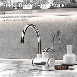 Hiện Đại Duy nhất-lỗ treo tường tĩnh nhiệt Vòi Nước Nhà Bếp Sưởi ấm nhanh chóng tiết kiệm điện biến tần số duy nhất cho khách sạn - Product Image 3