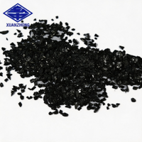 Média filtrant anthracite lavé 8x30 12x40 20x40 Haute pureté 99,99% Certifié ISO 9001 pour le traitement de l'eau