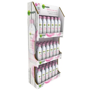 ชั้นวางสินค้ากระดาษแข็งพิมพ์สีคุณภาพสูง ผลิตจากวัสดุรีไซเคิล เป็นมิตรต่อสิ่งแวดล้อม รับผลิตตามแบบ สั่งตรงจากโรงงาน - Product Image 1