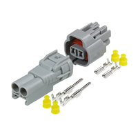 Harnes kawat 2 pin MT.090 seri Female Sealed Connector plug injector untuk 6189-0031