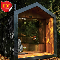Prix d'usine Cabine de sauna à vapeur traditionnel pour 3-4 personnes Sauna de jardin Sauna extérieur