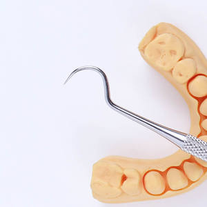 Doppio esploratore sonda dentale in acciaio inox strumenti parodontali per diagnosi orale terapia attrezzature e accessori - Product Image 4