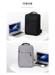 Classic Design Custom Leather Laptop Bag Unisex Backpack Shoulder Anti Theft Bags College Students Office <strong>Computer</strong> Casual Sport - Product Image 3