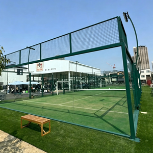 Terrain de padel QJIN Elite Classic Panoramic Design, terrain de padel-tennis, acier galvanisé à chaud, <span class=keywords><strong>prix</strong></span> de vente directe d'usine - Product Image 6