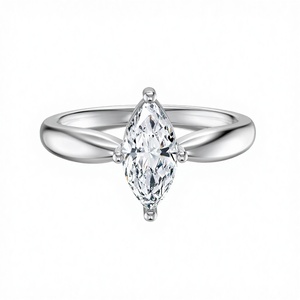 For Luxury <b>Emerald</b> and Pink 5A Zircon Engagement Rhodium Plated 925 Sterling <b>Silver</b> Wedding <b>Ring</b> for Women - Product Image 2