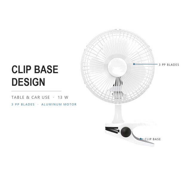 Multi Function Silent Mini Fan Table Desk Clip Handheld Electric Fan for Household Office Use Wholesale Factory Supply