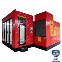 Cabine de peinture automobile à chauffage diesel/électrique compatible JIS - pour les marchés japonais et asiatiques