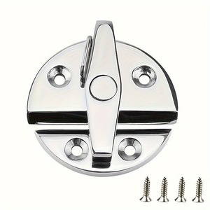 Round Box Buckle 316 Stainless Steel Marine Swivel Hinge For <b>Yacht</b> Heavy Duty Replacement Repair - Product Image 4