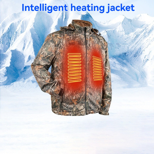 Giacca Invernale da Caccia per Uomo Personalizzata con USB Riscaldato, Impermeabile, Calda, Antivento, Traspirante, con Stampa e Funzione Elettrica Intelligente - Product Image 6