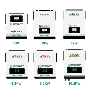 ระบบไฮบริดออฟกริด Sunex 6.2kw 10.2kw 48v 1kw 2kw 3kw 12v 4.2kw 24v สำหรับใช้ในบ้าน รุ่น SUX-PRO 1KW - 10.2KW Sunex Hybrid In - Product Image 3